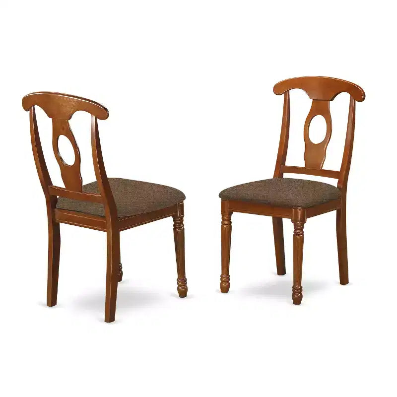 Set tavolo da pranzo tradizionale con prolunga e sedie da dinette