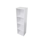 Libreria Etagere in legno alta 41,93 pollici con 4 ripiani regolabili