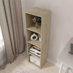 Libreria Etagere in legno alta 41,93 pollici con 4 ripiani regolabili
