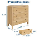 Cassettiera a 3/5 cassetti per camera da letto, cassettiera alta 77 cm con cassetti grandi, cassettiera in legno per soggiorno, corridoio