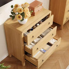 Cassettiera a 3/5 cassetti per camera da letto, cassettiera alta 77 cm con cassetti grandi, cassettiera in legno per soggiorno, corridoio